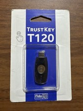 FIDO2 U2F Security Key Passkey Two-Factor Authentication 2FA USB Key Pin To...