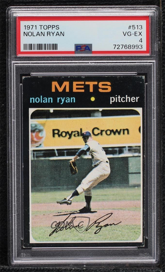 1971 Topps Nolan Ryan #513 PSA 4 HOF 0ae
