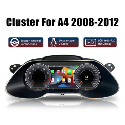 Für Audi A4 Typ 8K B8 2008-12 Virtual Cockpit Kombiinstrument Tacho Linkslenker
