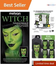 Makeup Kit Witch Character Halloween Cosplay Complete with Tools