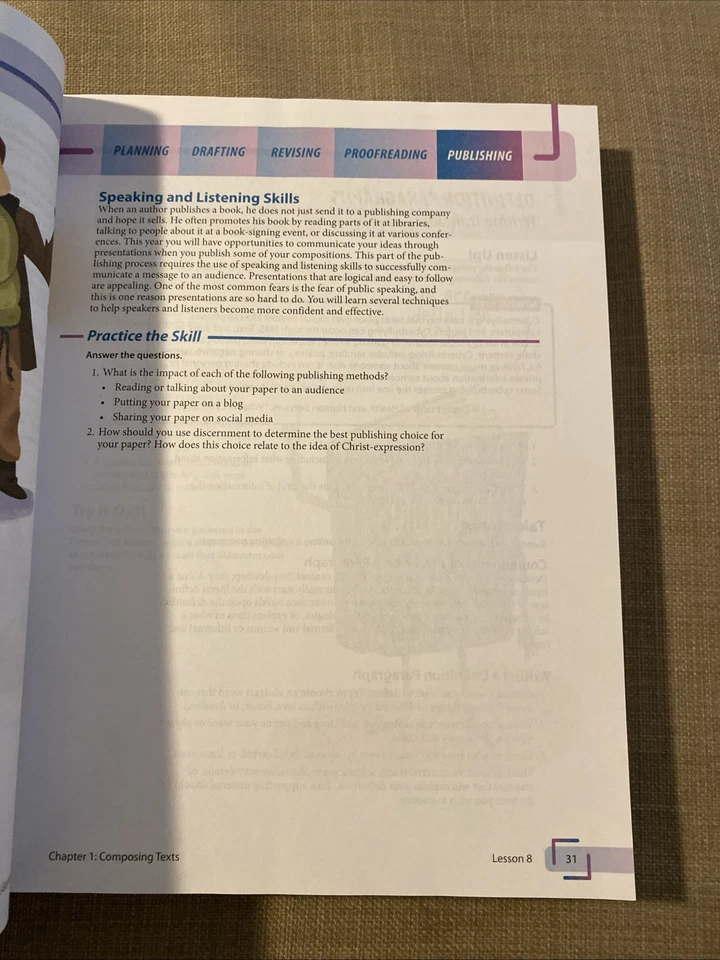 BJU Press - Writing and Grammar 8 Student Worktext (4th edition)   523092 - Image 4 of 4