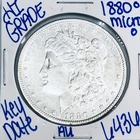 1880 O MICRO O MORGAN SILVER DOLLAR AUTHENTIC HI GRADE U.S. MINT KEY DATE 6436