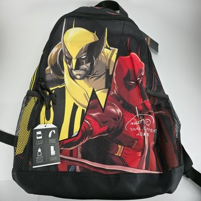 Marvel Deadpool & Wolverine Split Backpack NEW /w Tags Bioworld
