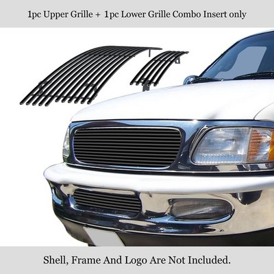 Fits 1997-1998 Ford Expedition/F-150 4WD Bar Stainless Black