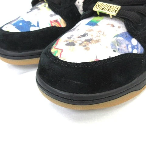 Homme 10,5 États Unis Nike Sb Supreme Dunk Low Rammellzee Fd8778 001 Aa Craw