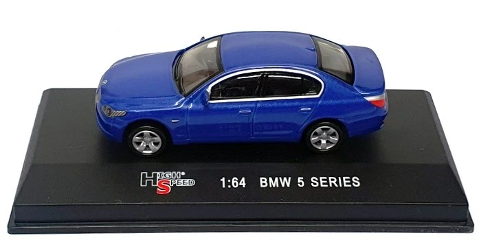 Alta Velocidad Escala 1/64 64KFB17S - BMW SERIE 5 - Azul Foto 4 de 4