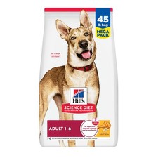 Hill's Science Diet Adult Dry Dog Food - Chicken  Barley Size: 45 Lb