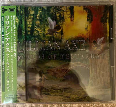 Lillian Axe - Fields of Yesterday - CD Japan w/ OBI Import Rare OOP Stevie Blaze