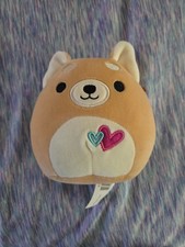 Squishmallow Angie the Shiba Inu Valentine's Edition 5in
