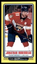 2021-22 O-Pee-Chee OPC Premier Tallboys Yellow Jonathan Huberdeau #P12