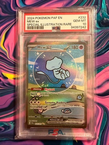 100% PSA 10 Mint Perfect Centered Bubble Mew  SIR   #232 MEW EX