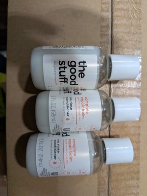3xThe Good Stuff Complete Repair Balm No-Rinse Conditioner 2 Oz. (59mL) Travel