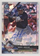 2018 Bowman Chrome Rookie Atomic Refractor 2/100 Miguel Andujar #CRA-MA Auto 0wq