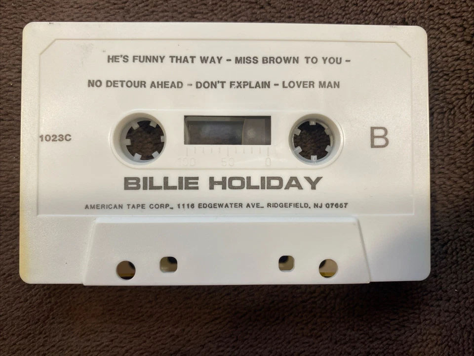 BILLIE HOLIDAY cassette comp 30s 40s 50s instinctive swing jazz singer vg+ Foto 3 de 4