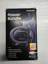 Samsung Fast Charger Power Bundle Wireless Charging, Battery Pack, Car Charger