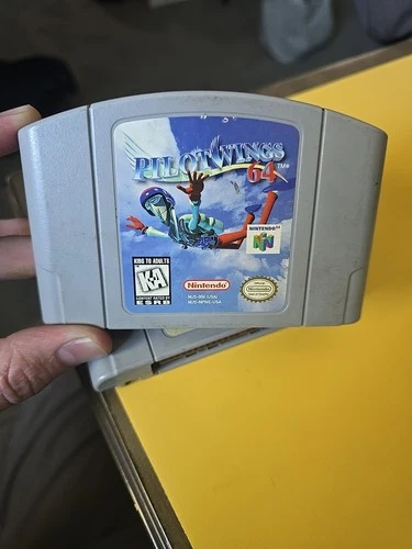 PILOTWINGS64 (Without Box) Nintendo 64 Video Game (Tested 04/11/26 - Works) N64