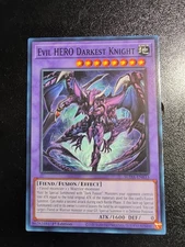 Evil HERO Darkest Knight SUDA-EN033 Supreme Darkness 1st Edition