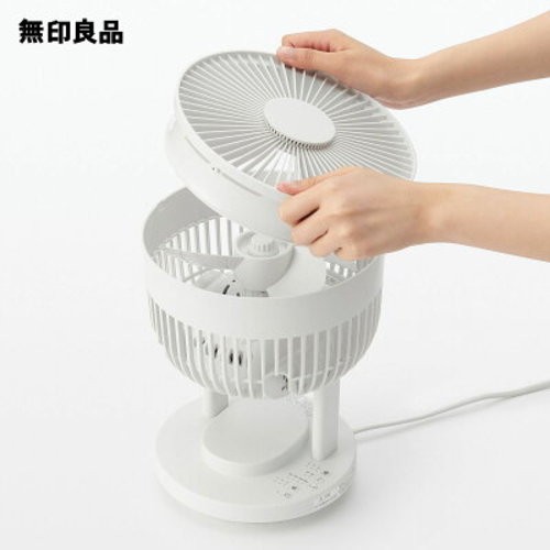 Muji Circulator MJ-OCF06 with 360-Degree Swing Function New Straight Wind Japan - Picture 10 of 12
