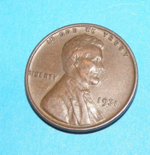 1931      EXTRA FINE LINCOLN  WHEAT  CENT #6