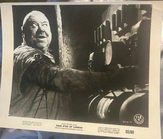 DEAD EYES OF LONDON Edgar Wallace ADY BERBER as Blind Jake 1961
