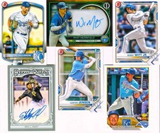CARTER JENSEN+JAC CAGLIANONE+BOBBY WITT JR+WHIT MERRIFIELD AUTOGRAPH ROOKIE LOT