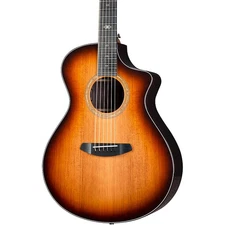 Breedlove Premier Redwood-East Indian Rosewood Concert CE A/E Guitar Edge Burst