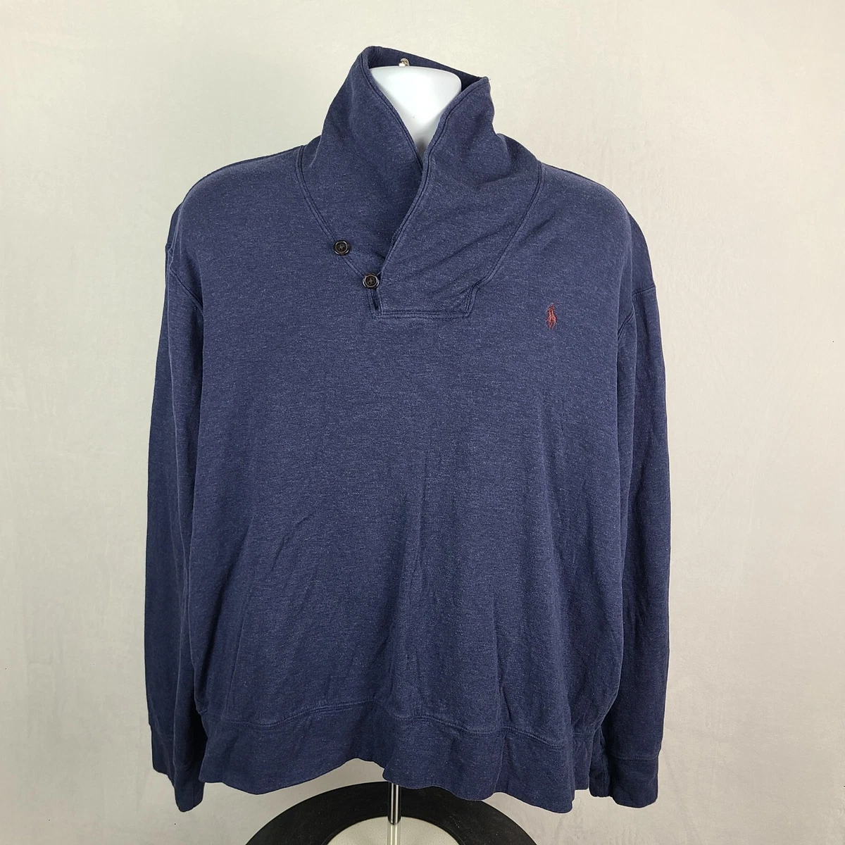 Polo ralph lauren shawl collar sweater cheap