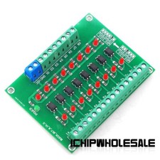 24V to 5V Optocoupler Isolation Module PLC Signal Level Voltage Converter Board