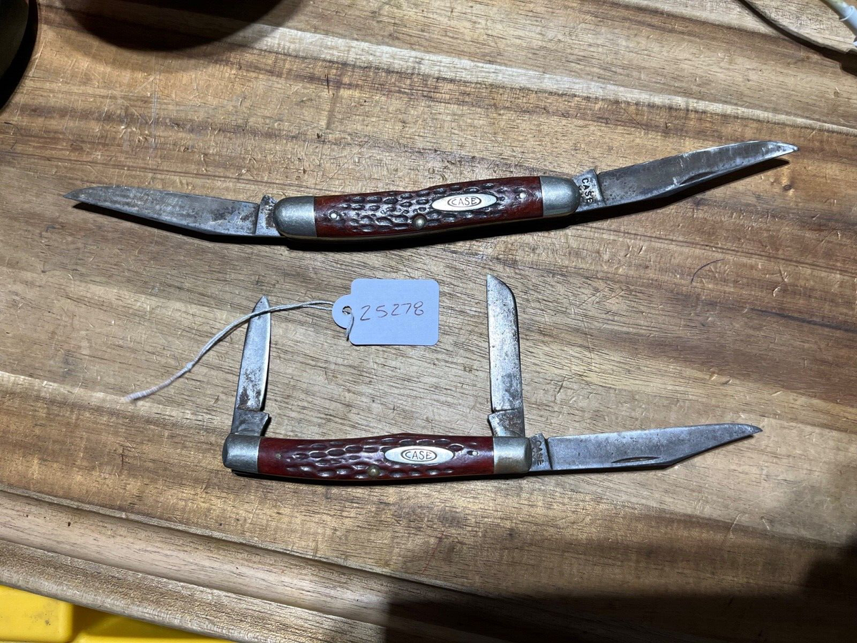 Case XX 1940s-60 Muskrat & Stockman knives (25278) | eBay