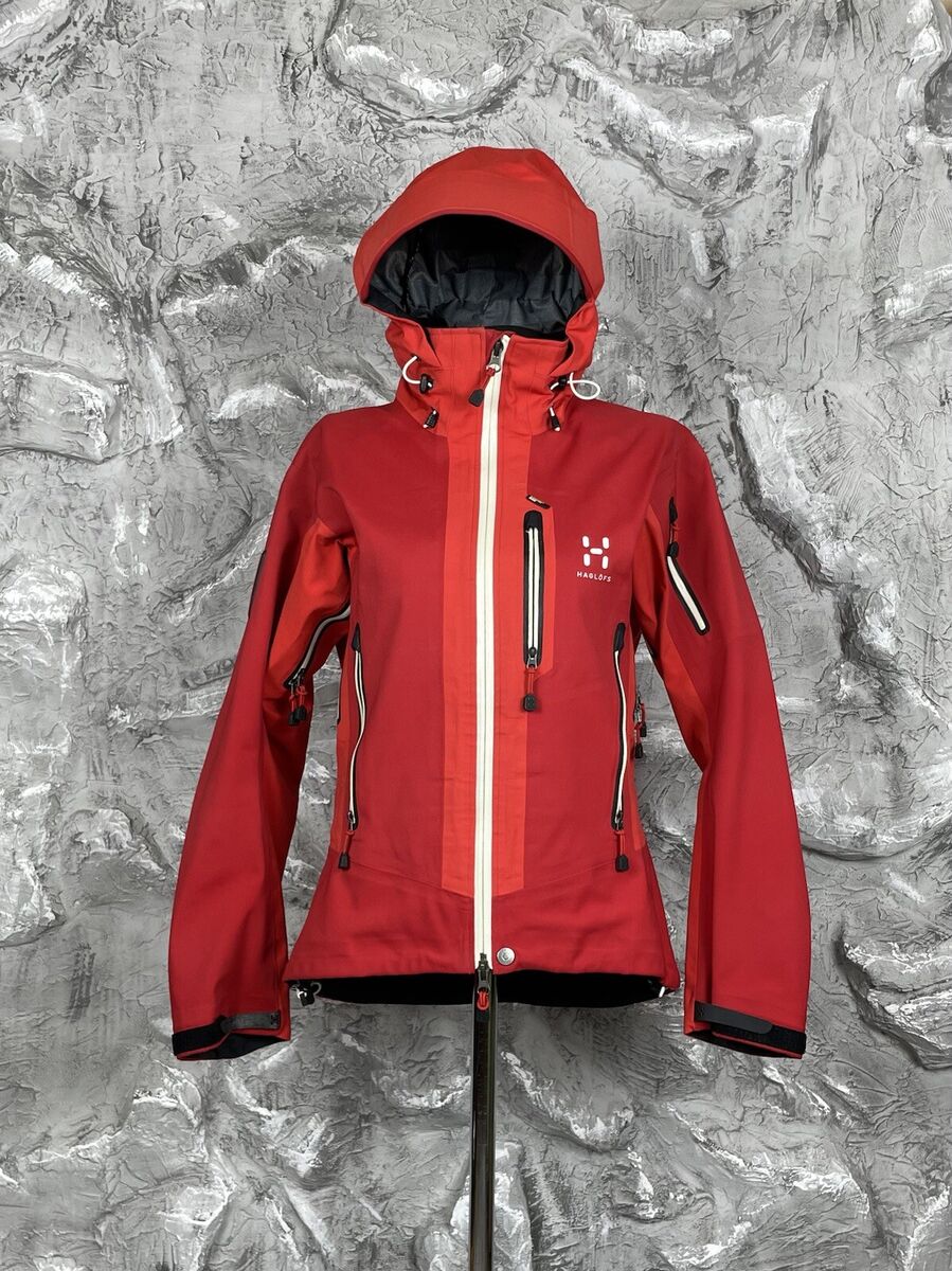 Haglofs Gore-Tex Recco Woman's Outdoor Jacket Gorpcore Size Haglofs Gore-Tex Recco Woman's Outdoor Jacket Gorpcore Size