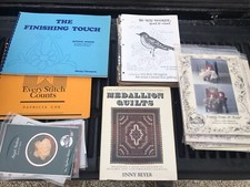 Lot of Vintage Pattern Books , Crafts ,Rug Huggers Etc