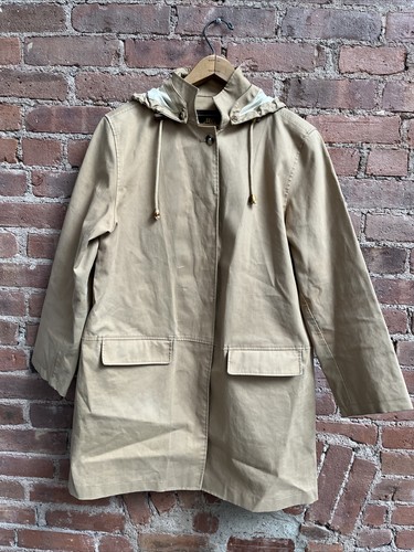 Loro Piana Women's Rain Coat, Sz 42 IT Italy