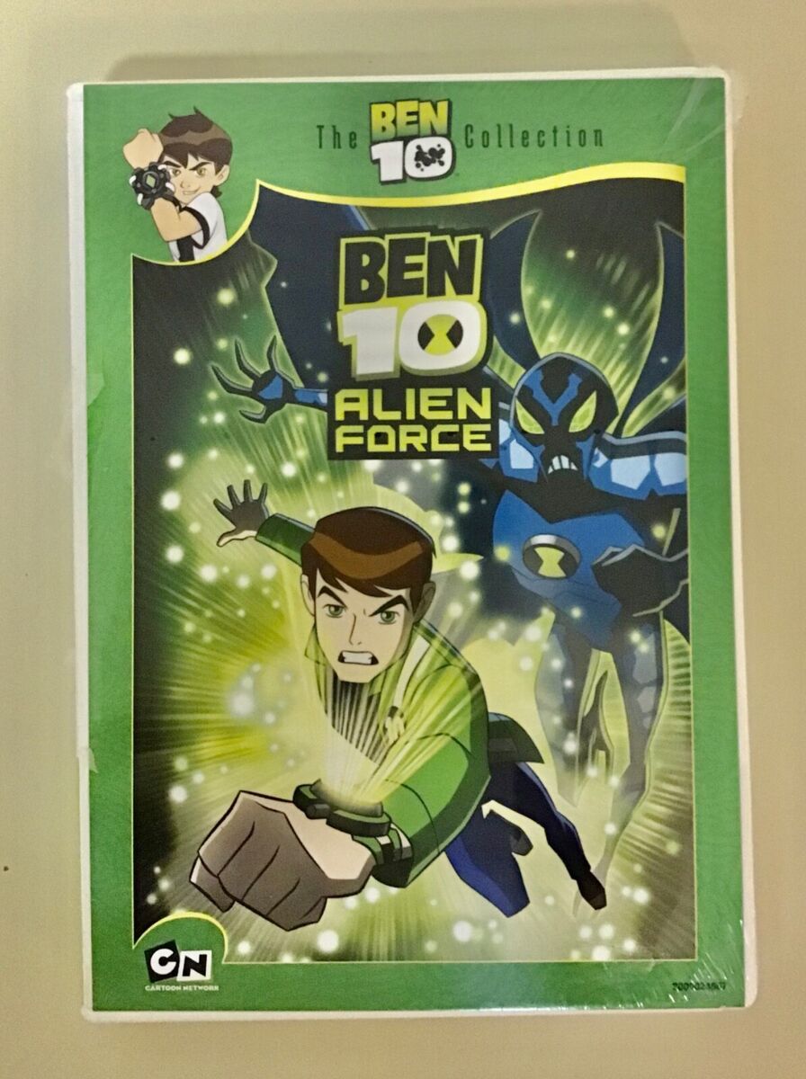 Ben 10 Alien Force Cartoon Network TV Series (8 Volume + 4 Movies) NEW DVD  SET