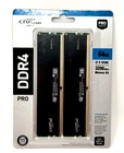 New Crucial Pro 64GB Kit (2x32GB) DDR4 3200MHz C22 UDIMM Desktop Memory Kit