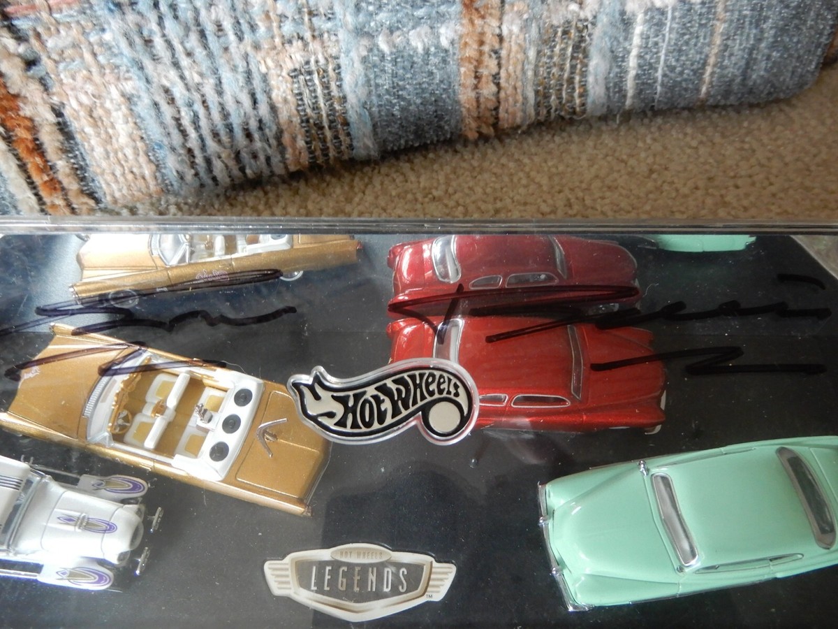 HOT WHEELS LEGEND BARRIS KUSTOM LIMITED EDITION 4 CARS HOT WHEELS LEGEND BARRIS KUSTOM LIMITED EDITION 4 CARS