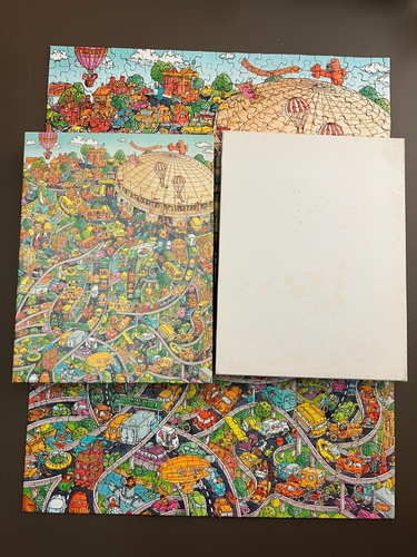 Super Dome Sunday, Vintage Springbok puzzle, 500 pieces, 1985, complete - Picture 2 of 2