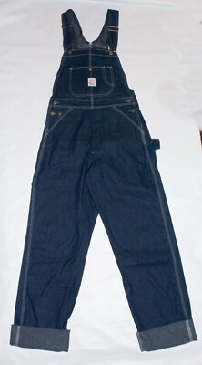 VTG Pointer Brand Overalls 27 x 34 Blue Denim NOS With Tags | eBay