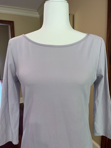 NEU White House Black Market fliederfarbenes Stricktop Shirt Größe Small Essential neu mit Etikett - Bild 2 von 8