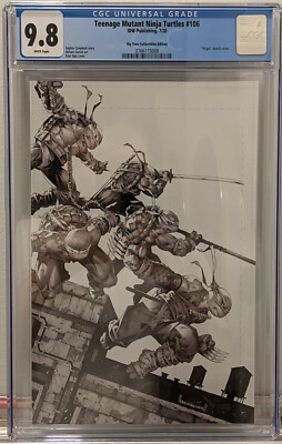 Teenage Mutant Ninja Turtles #106 Kael Ngu BTC Sketch Cover Variant TMNT (2020)