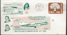 3/22/77 STA-1 First Test Flight Edwards Shuttle Program, Space Voyage Cover