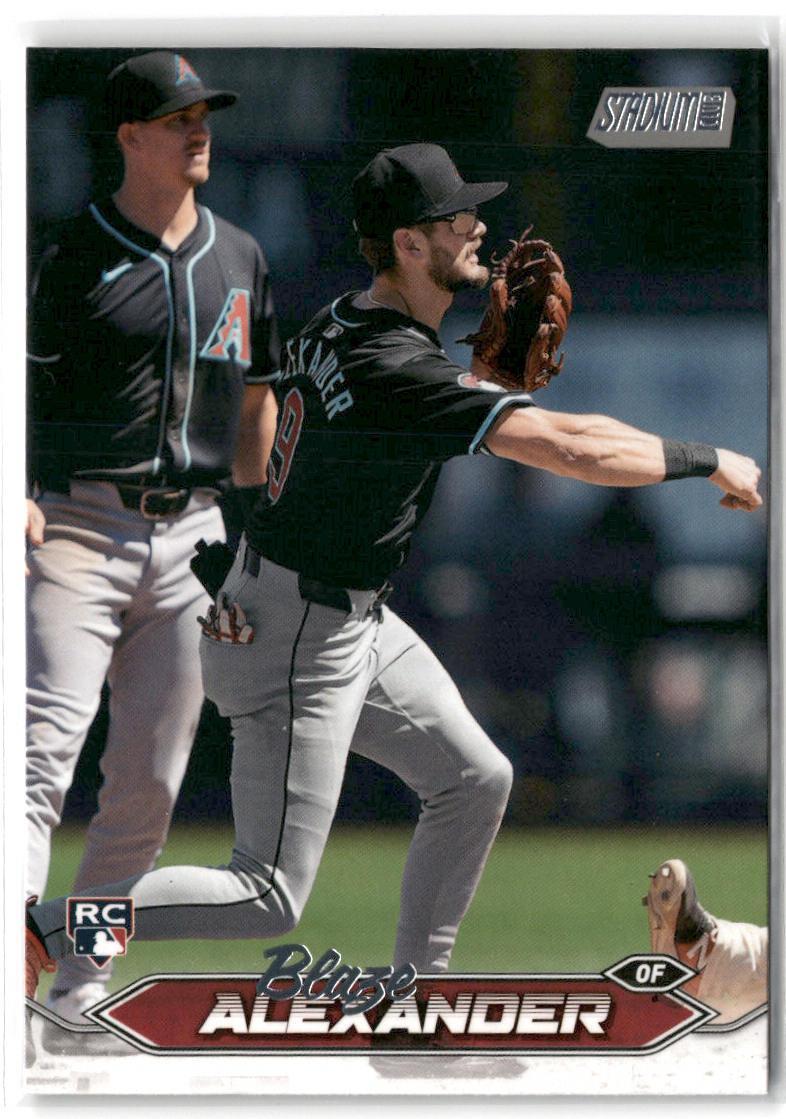 Blaze Alexander 2024 Topps Stadium Club #283 Rookie - K7145 | eBay
