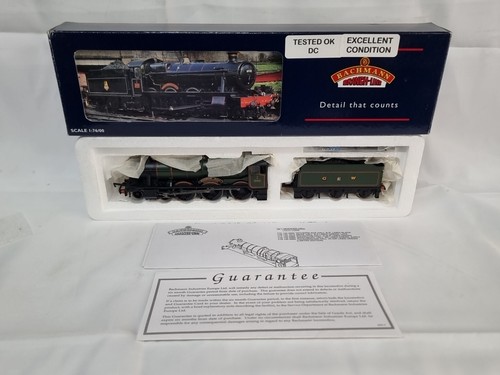 Bachmann Branch Line 31-777 Modified Hall 6962 Soughton Hall G W Line Verde  | Zustand: Used