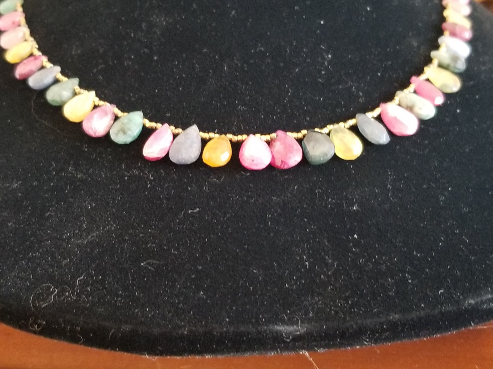 STERLING SILVER MULTI COLORED SAPPHIRES, RUBIES A… - image 7