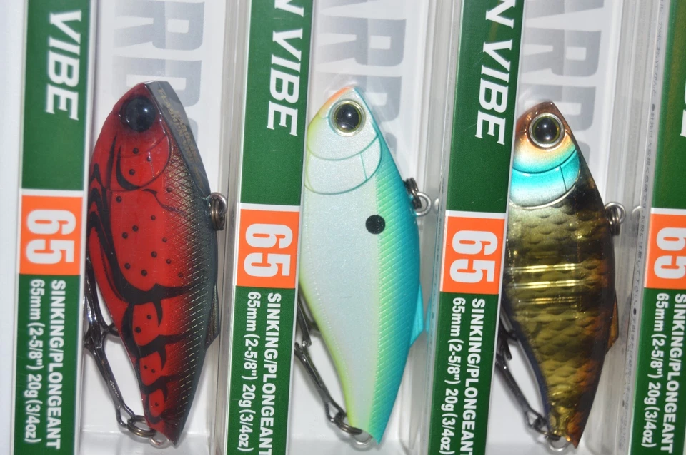 5 señuelos duel hardcore flashi'n vibra trampa de sonajero 2 5/8" 3/4 oz r1368 surtido Foto 2 de 4