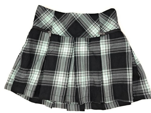 Justice for Girls Green & Black Plaid Skort~Size 10~NWT - Picture 2 of 2