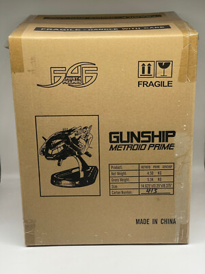 First 4 Figures F4F Metroid Prime Gunship Brand New +SEALED
