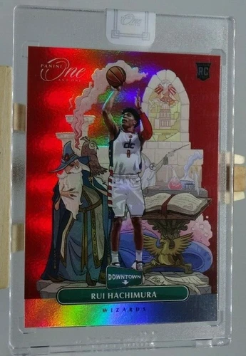 2019-20 One And One Downtown Rui Hachimura Rookie Card RC Rare SSP WIZARDS