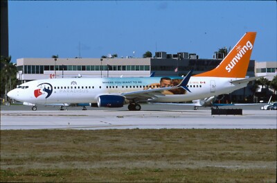 GVA25 Original aircraft Slide/Dia   Flysunswing B737 C-GKVL