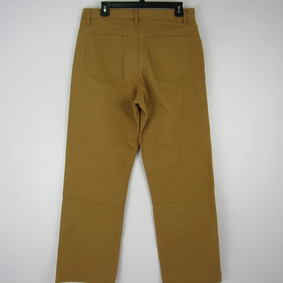 Orvis Pants Men's 32x29 Beige Brush Guard Double Knee Canvas Field Hunting EUC - Image 2 of 4