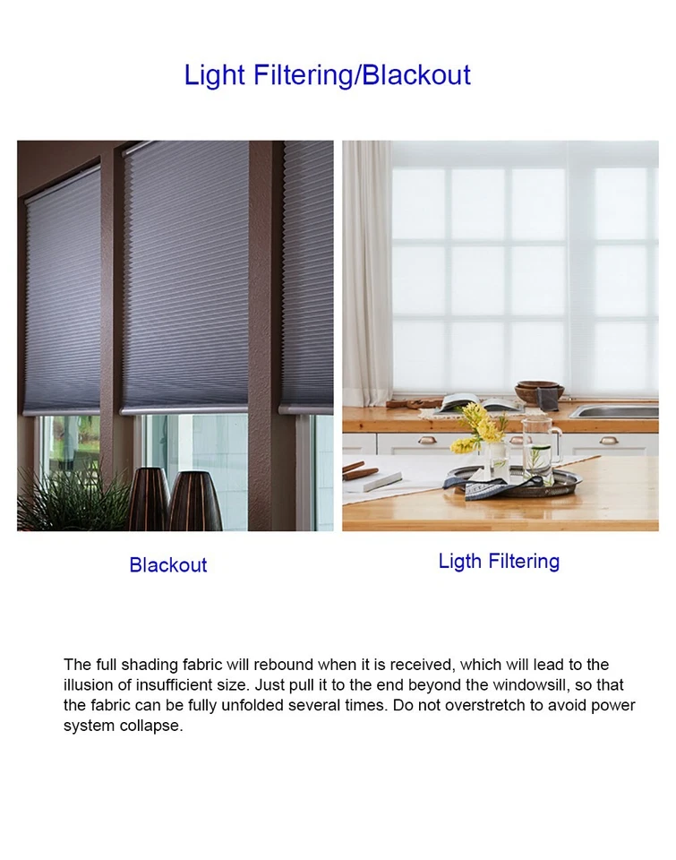 WholeSale Customized Cordless HoneyComb Blinds - Image 3 of 4